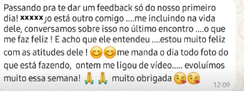 Depoimento real de uma cliente da Luane